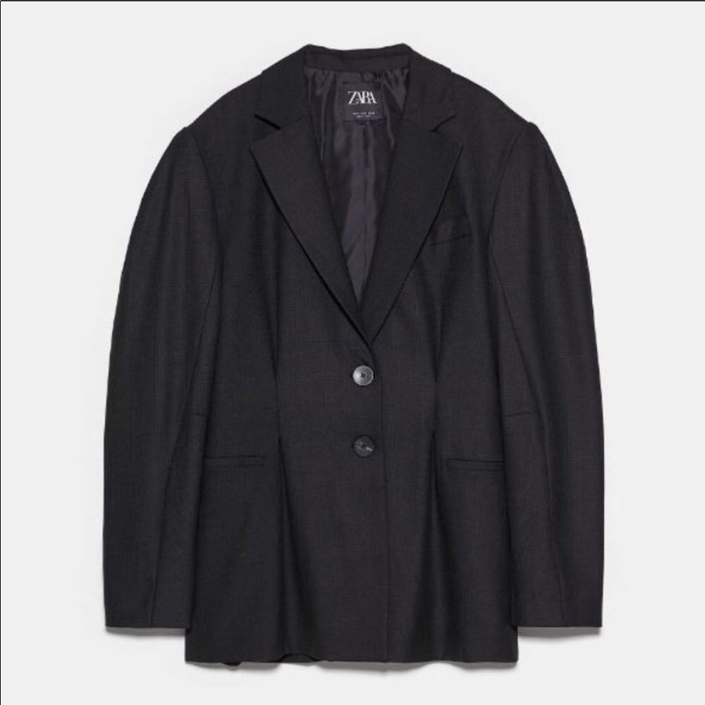 Zara Voluminous Sleeves Blazer